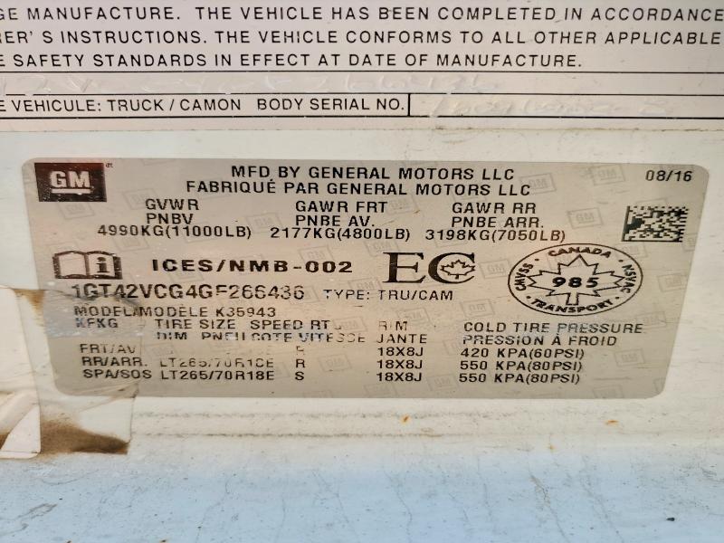 2016 GMC Sierra K3500