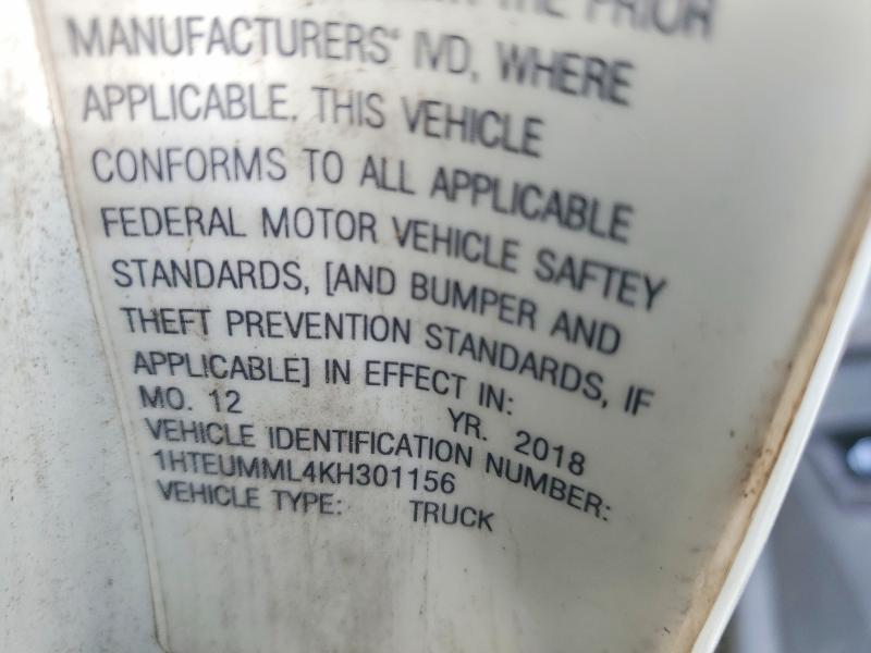 2019 International MV607
