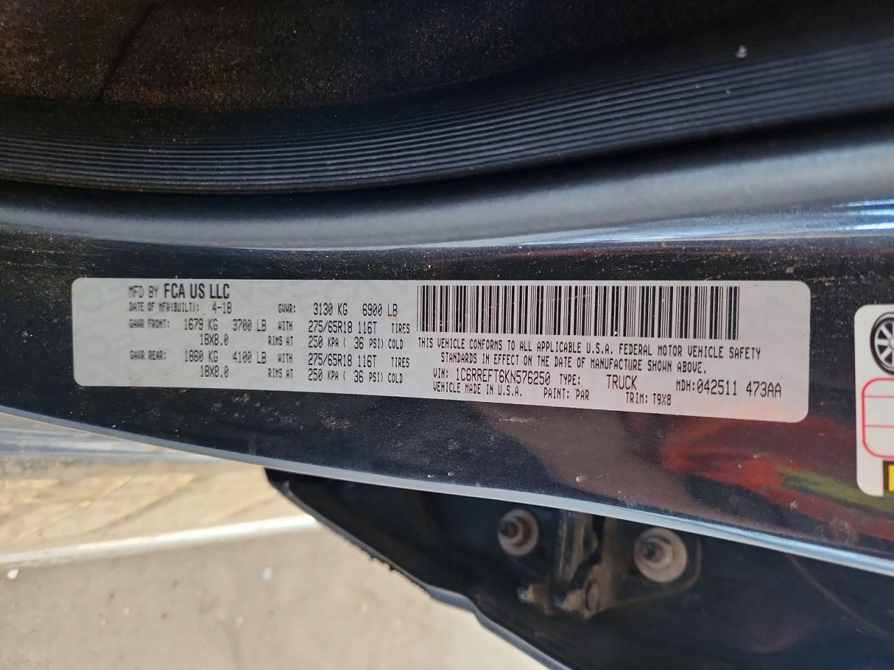 2019 Dodge RAM 1500 BIG HORN/LONE Star
