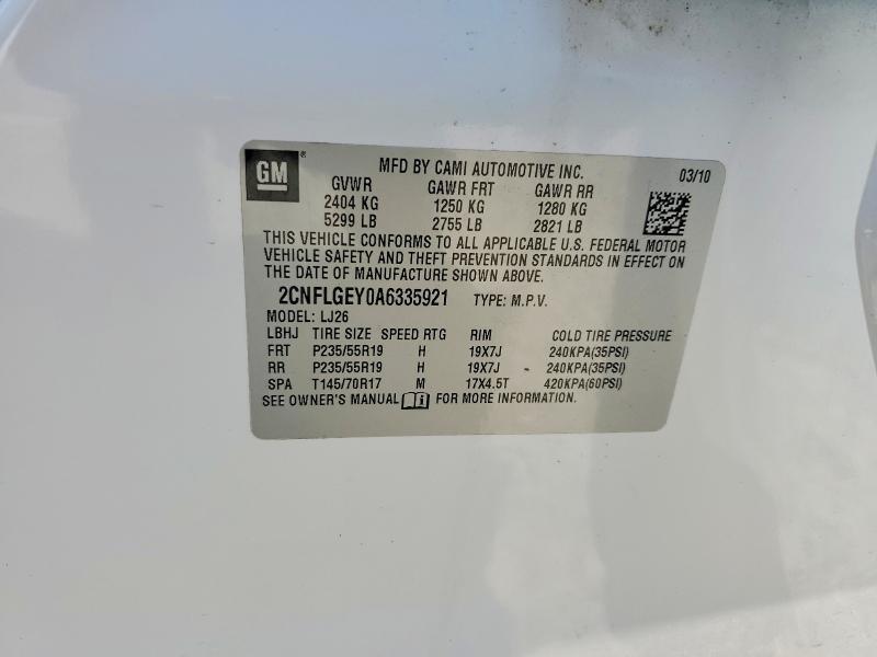 2010 Chevrolet Equinox ltz