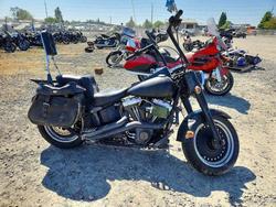 Salvage motorcycles for sale at Eugene, OR auction: 2010 Harley-Davidson Flstfb