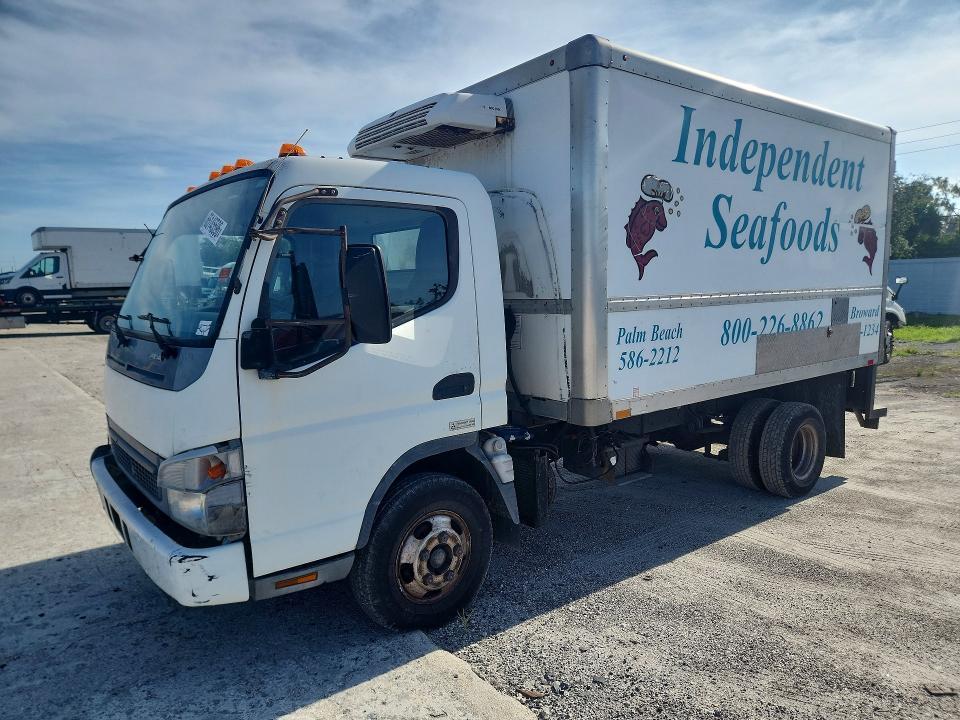 2007 Mitsubishi Fuso FE84D Refrigerated BOX Truck