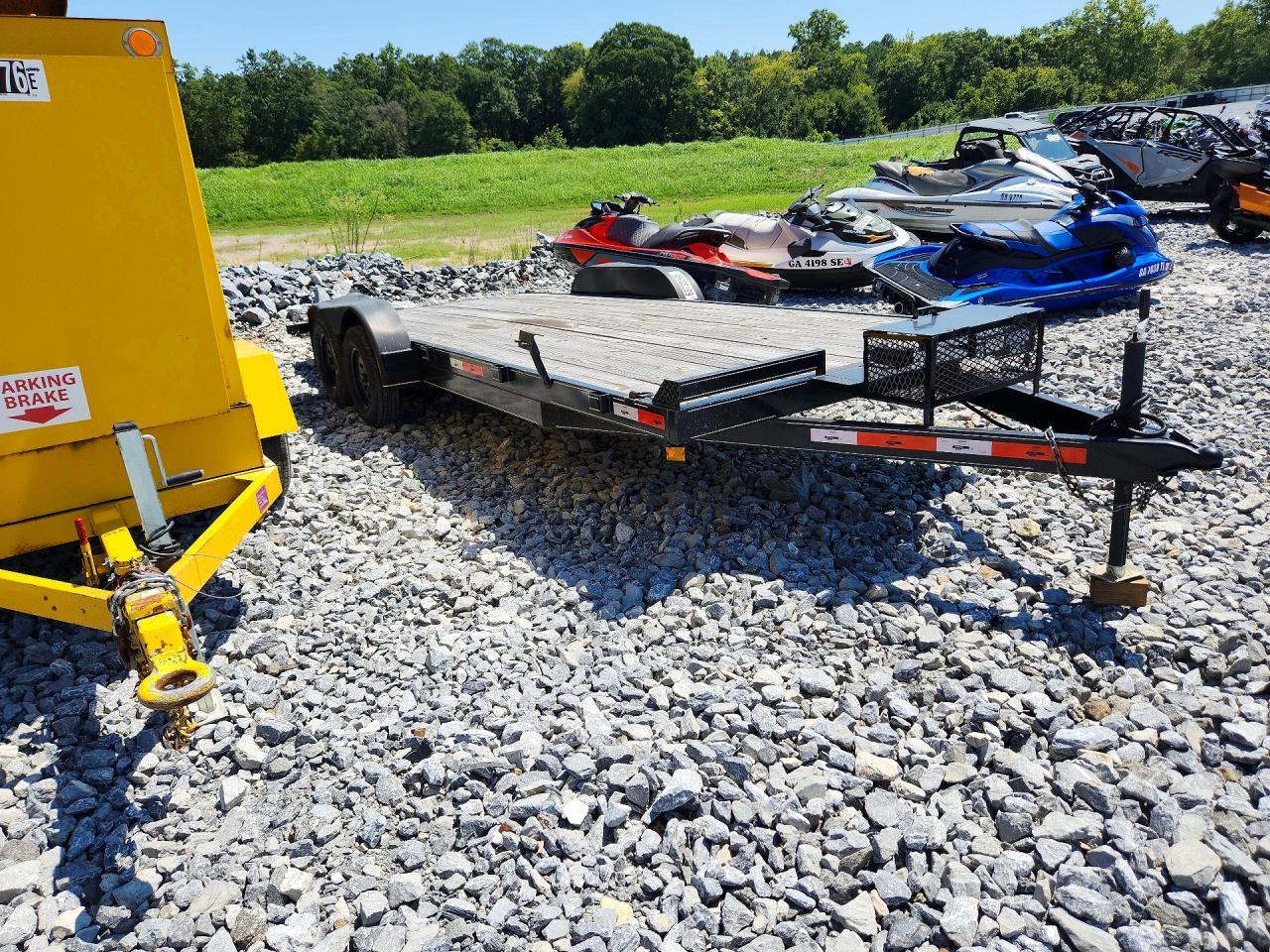2025 Rogers 20FT Car Hauler Equipment Trailer