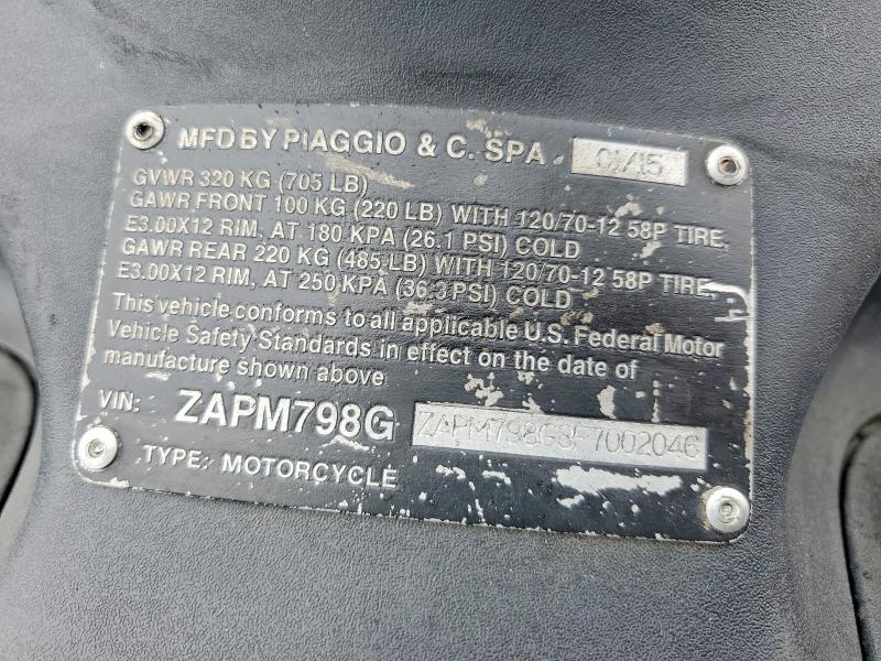 2006 Piaggio BV 200