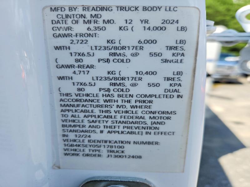 2025 Chevrolet Silverado K3500