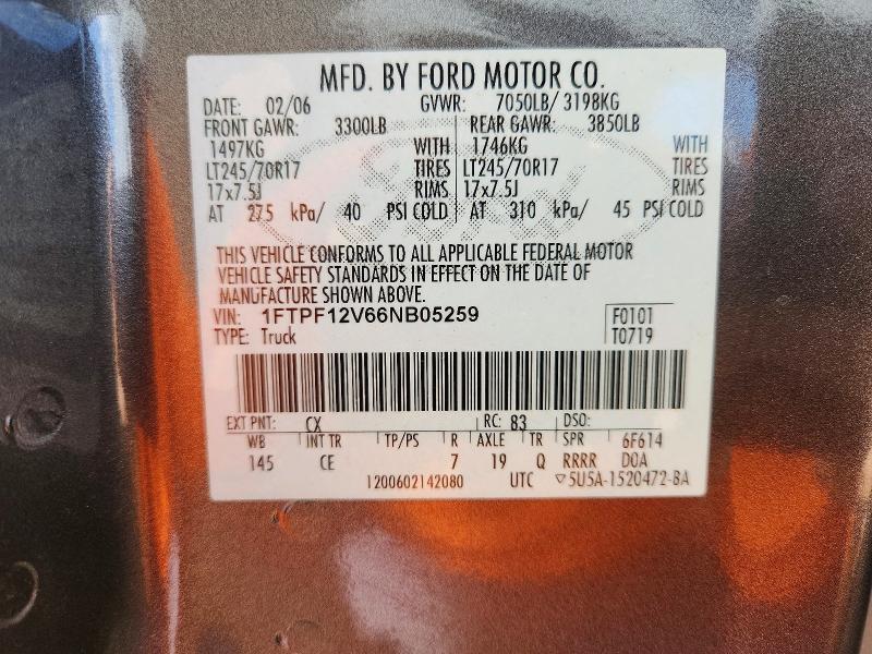 2006 Ford F150