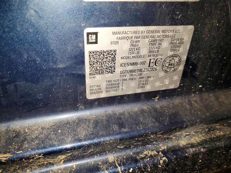 2020 GMC Sierra K1500 SLE