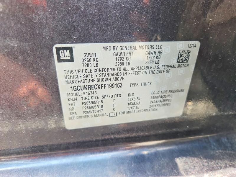 2015 Chevrolet Silverado K1500 LT