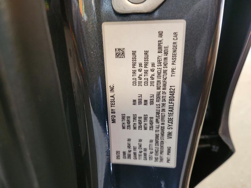 2020 Tesla Model 3