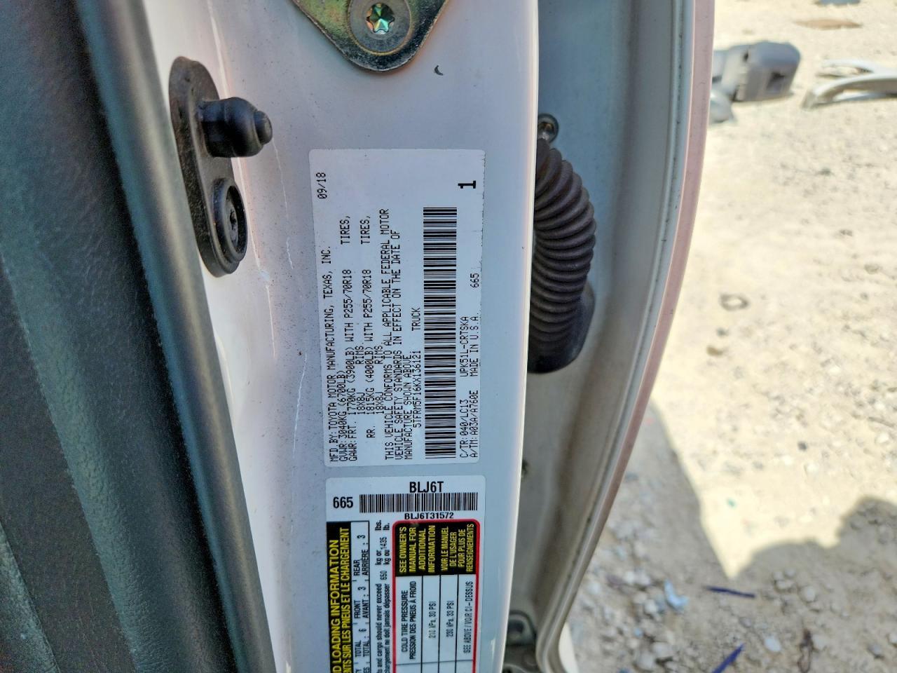 2019 Toyota Tundra SR