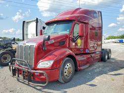 Peterbilt salvage cars for sale: 2021 Peterbilt 579 Semi Truck