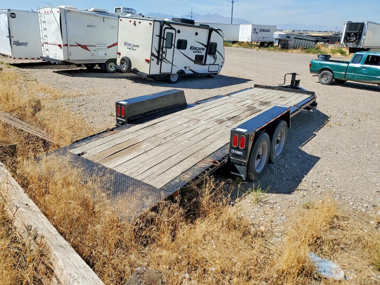 2019 Towrite Trailers 2020 Towmaster T-16DT Equipment Trailer