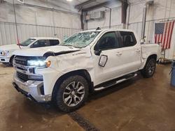 Salvage trucks for sale at Franklin, WI auction: 2019 Chevrolet Silverado K1500 LT