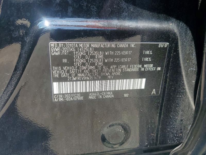 2017 Toyota Rav4 XLE