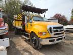 2010 Ford F650 Super Duty Flatbed Truck With Crash Attenuato