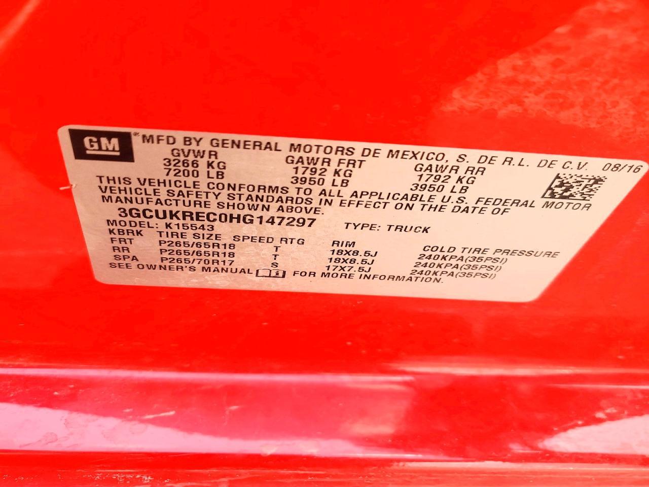 2017 Chevrolet Silverado K1500 LT