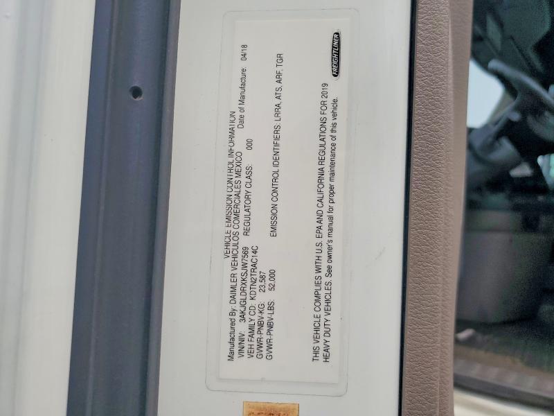 2019 Freightliner Cascadia 125 Semi Truck