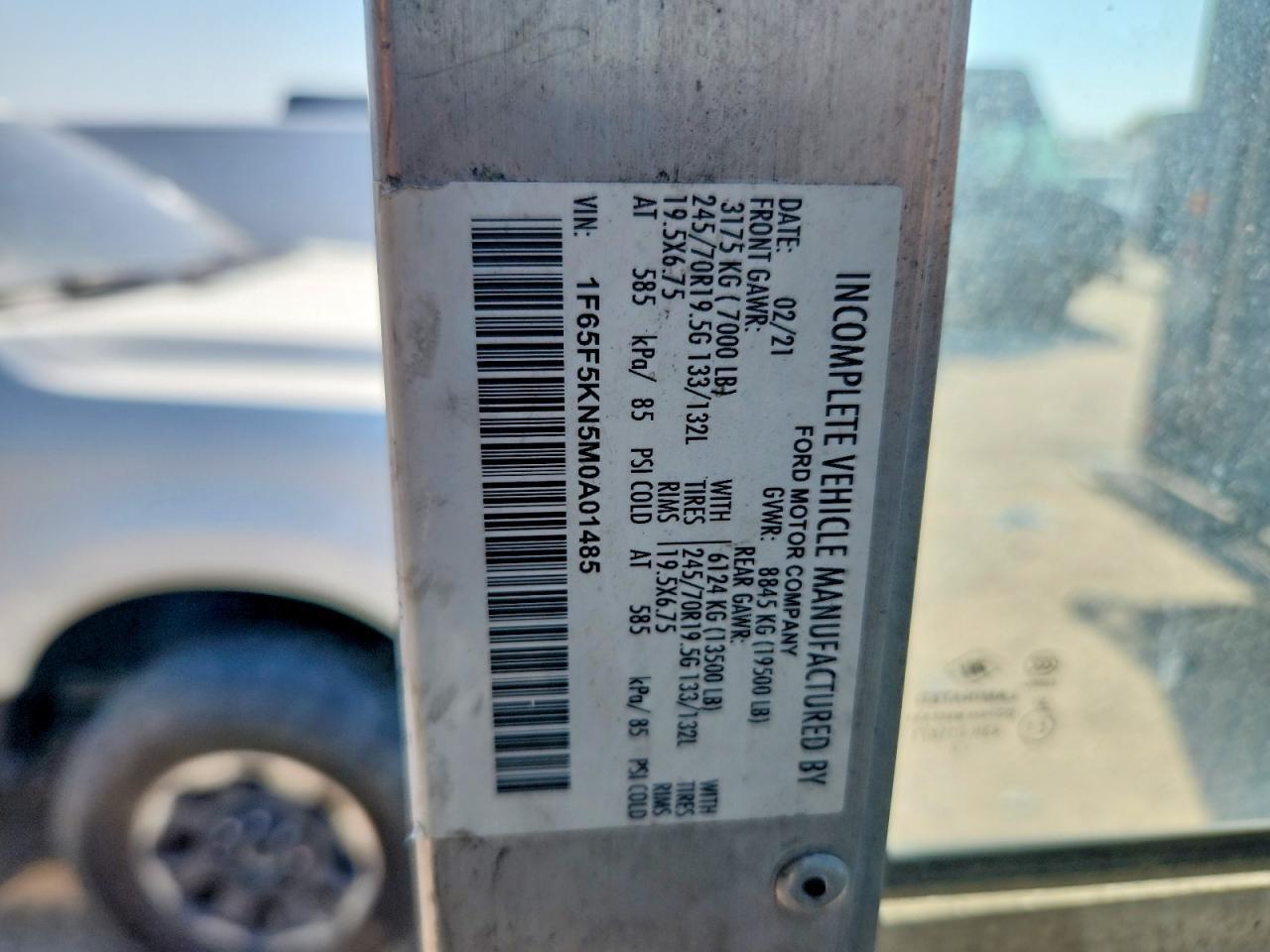 2021 Ford F59 Delivery Truck