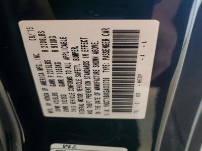 2016 Honda Accord EXL