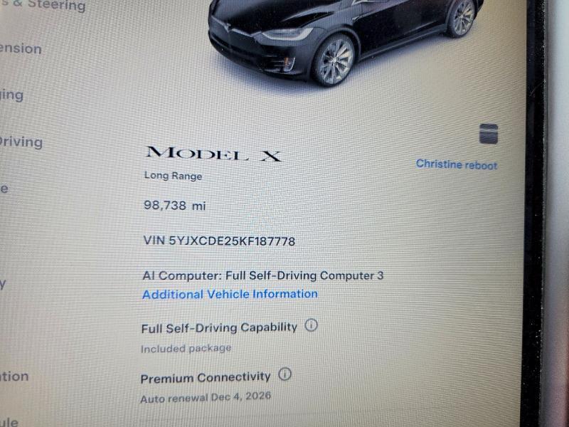 2019 Tesla Model X