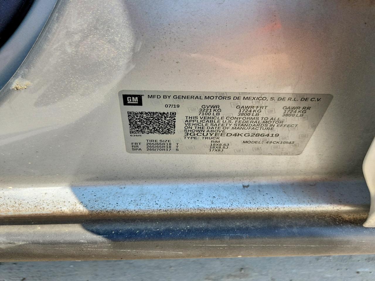 2019 Chevrolet Silverado K1500 RST