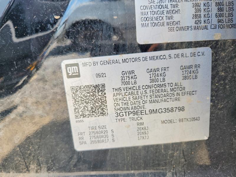 2021 GMC Sierra K1500 AT4