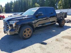 Salvage trucks for sale at Arlington, WA auction: 2022 Toyota Tundra Platinum HV