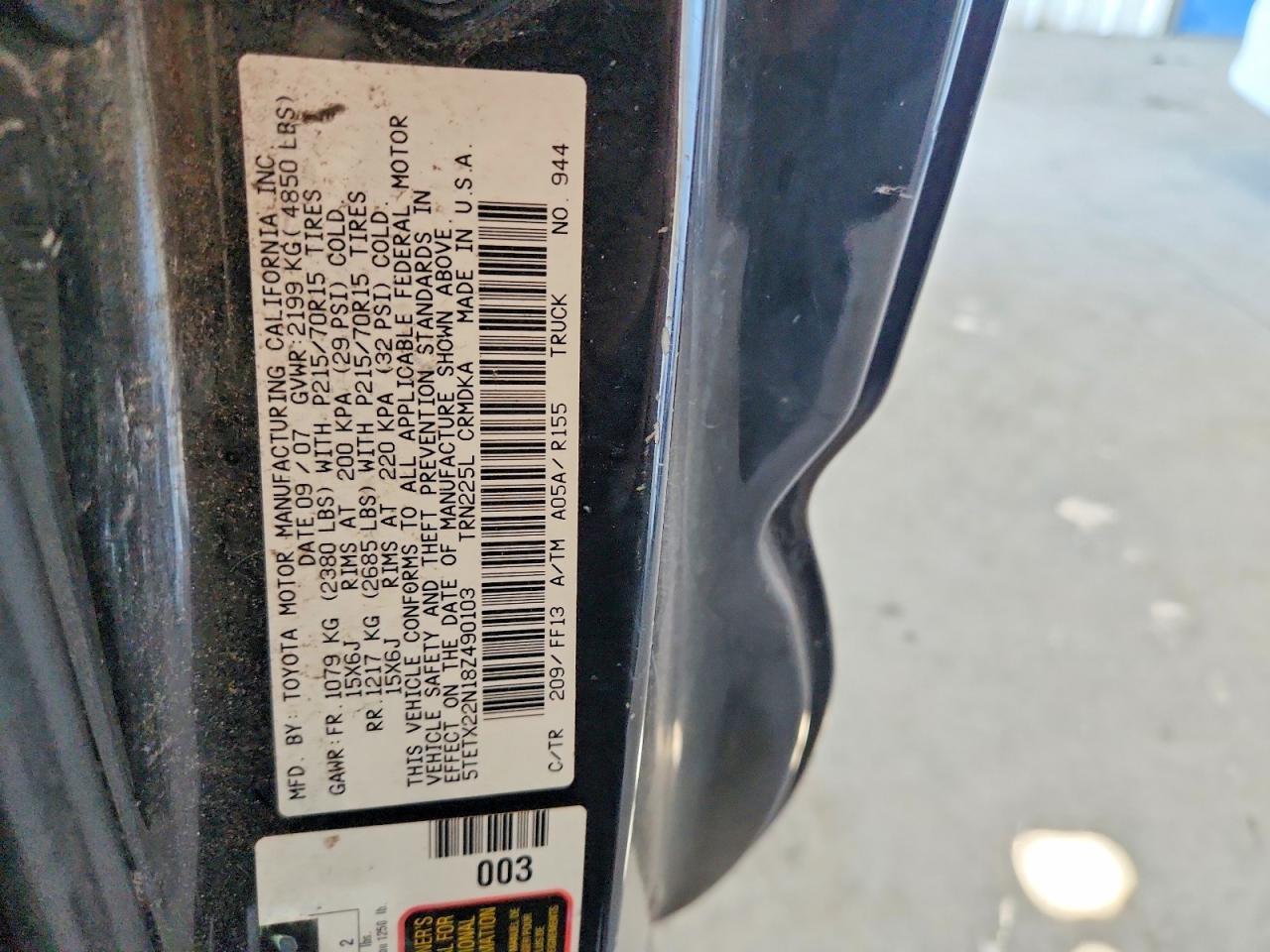 2008 Toyota Tacoma Base
