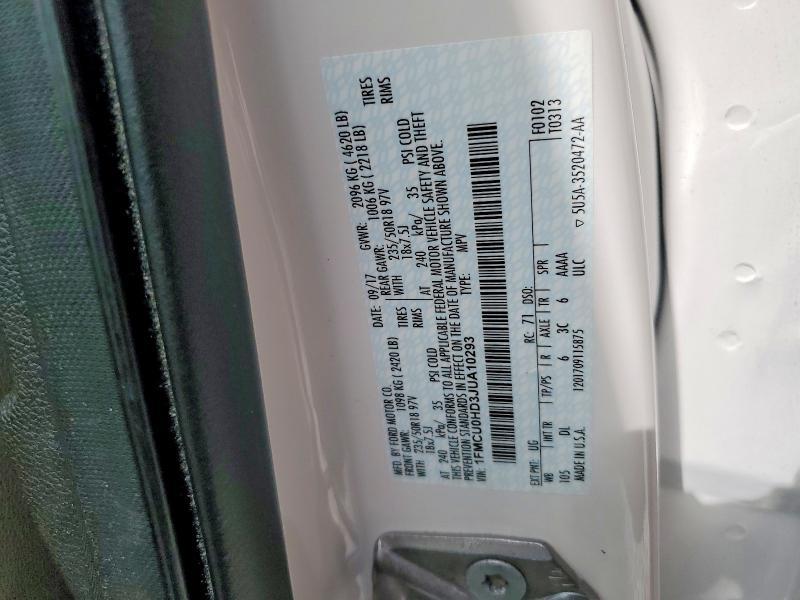2018 Ford Escape SEL
