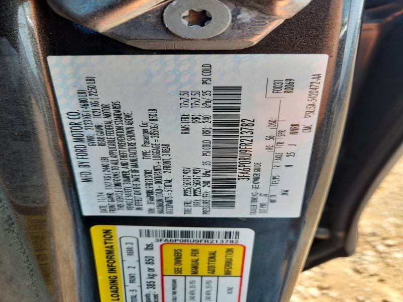 2015 Ford Fusion Titanium HEV