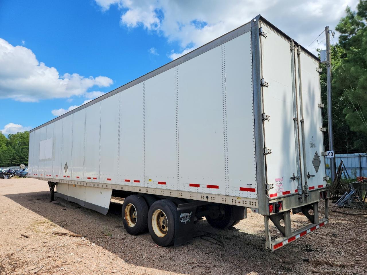 2015 Wabash Dvcvhpc DRY Van Trailer