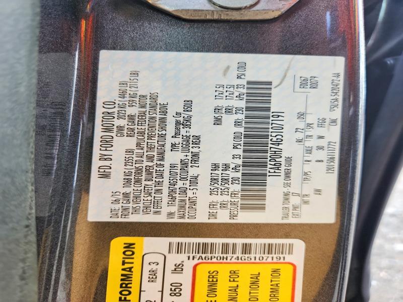 2016 Ford Fusion SE