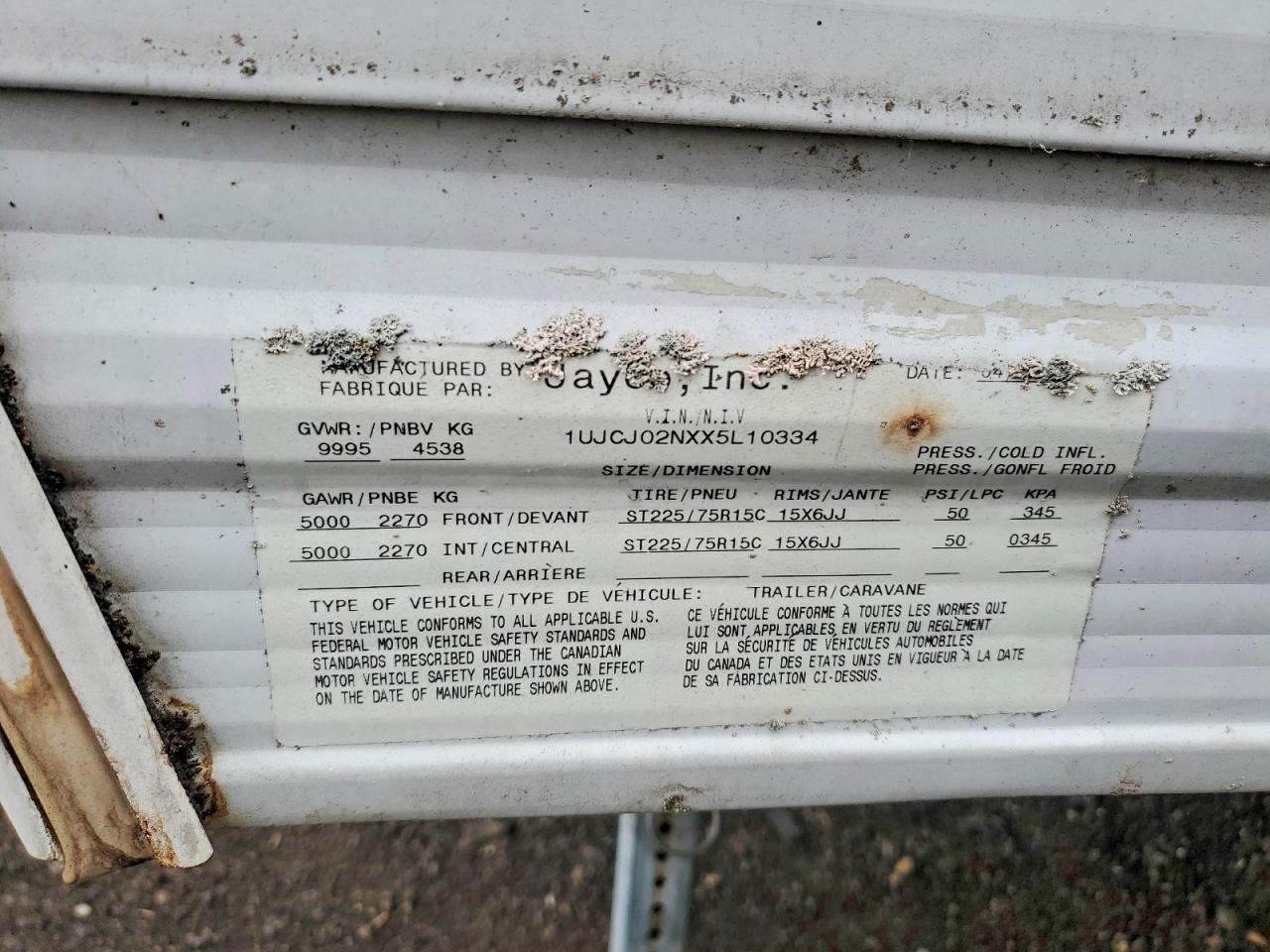 1999 Jayco Eagle Camper