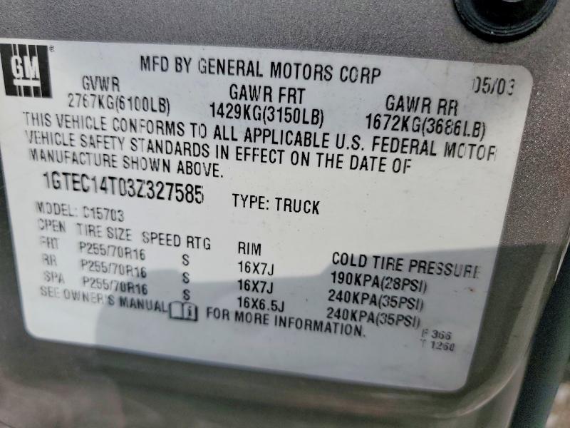 2003 GMC New Sierra C1500
