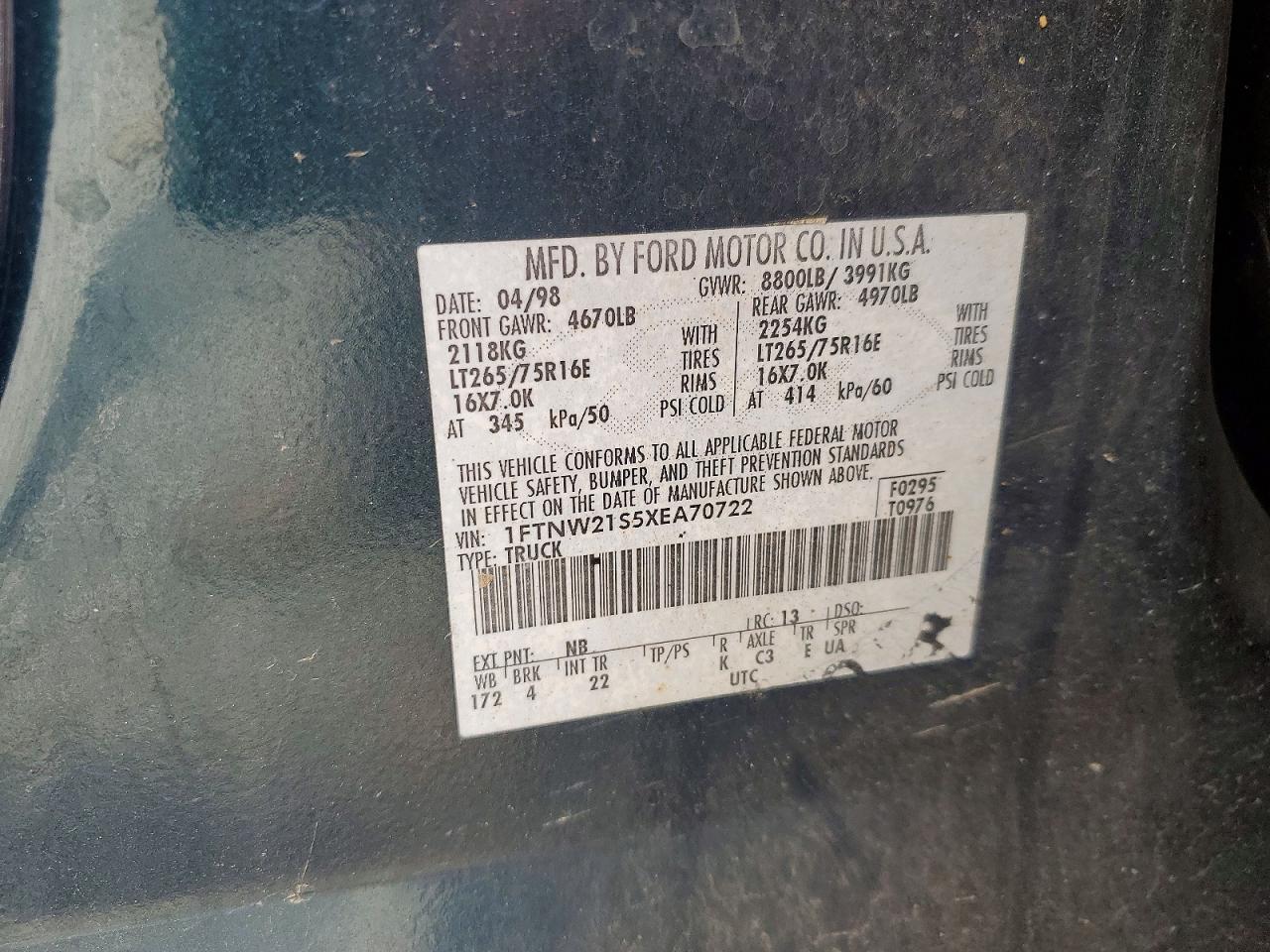 1999 Ford F250 Super Duty