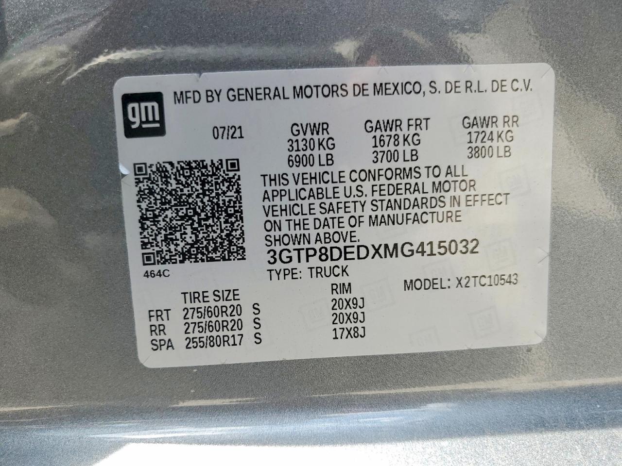 2021 GMC Sierra C1500 SLT