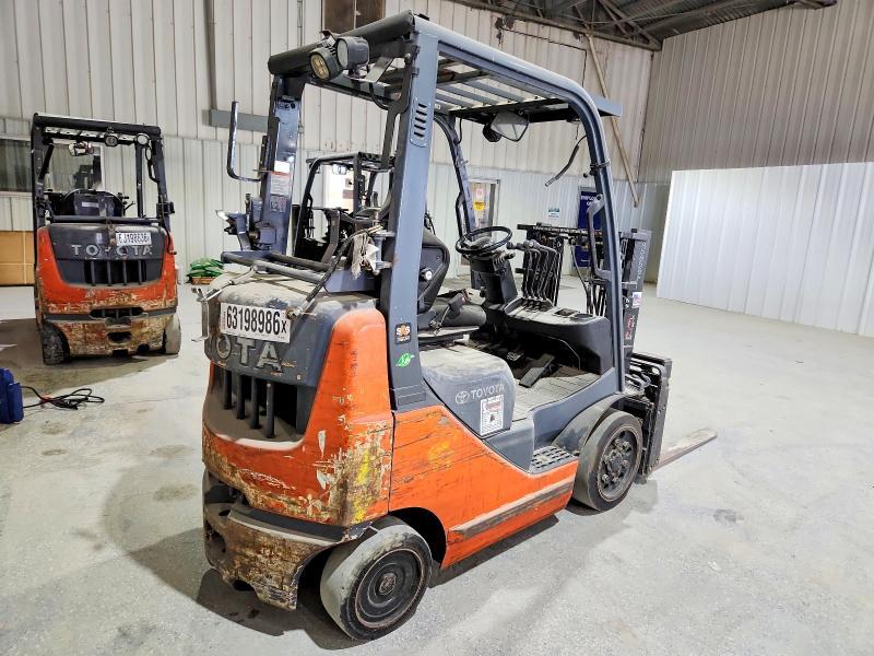 2017 Toyota 8FGCU20 Forklift