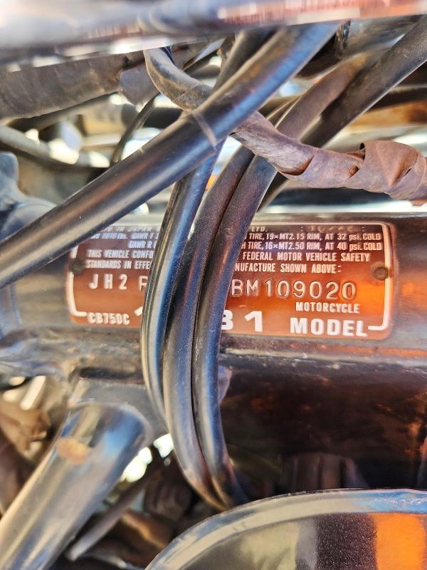 1981 Honda CB750 C