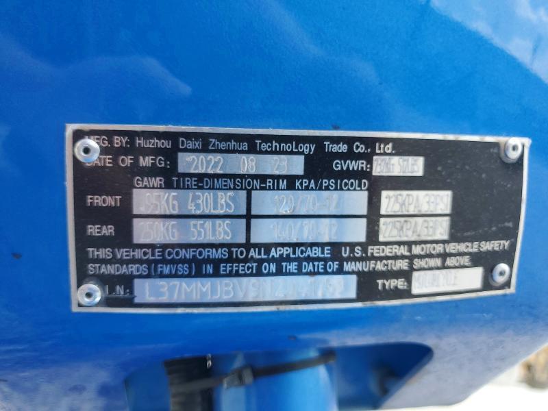 2022 Other ICE Bear Maddog 150CC