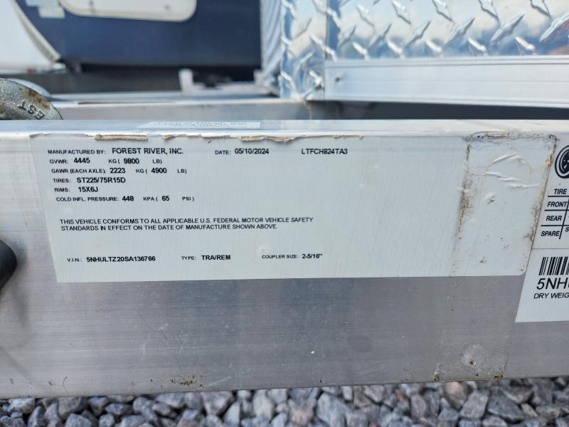 2024 Forest River 5x8 2024 Forest River Enclosed Cargo Trailer