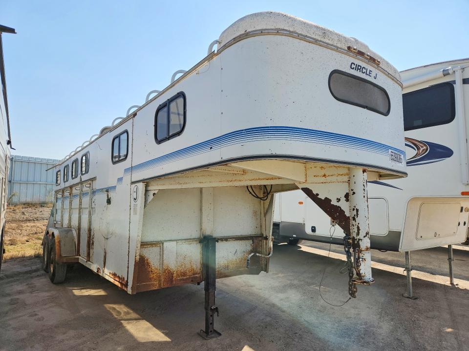 1989 Circle J Livestock Trailer