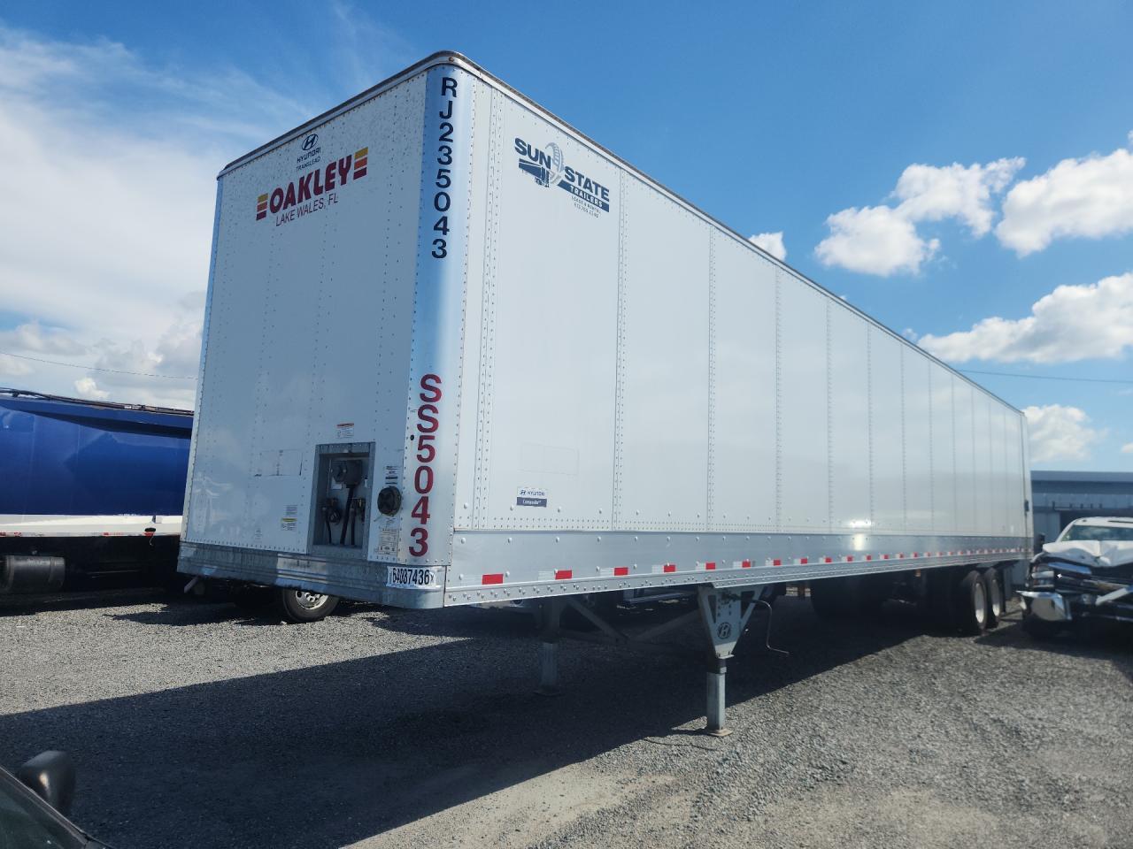 2024 Hyundai Translead Inc 2024 Hyundai Translead VC2530152-AJS DRY Van Trail