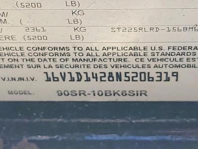 2022 Big Tex 90sr-10bk6sir Dump Trailer