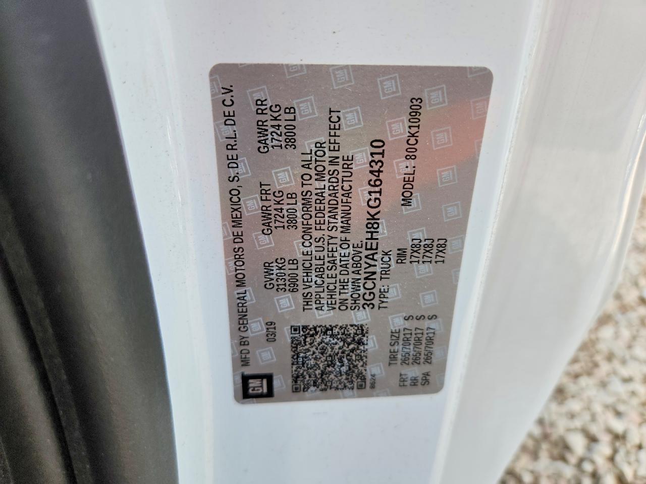 2019 Chevrolet Silverado K1500