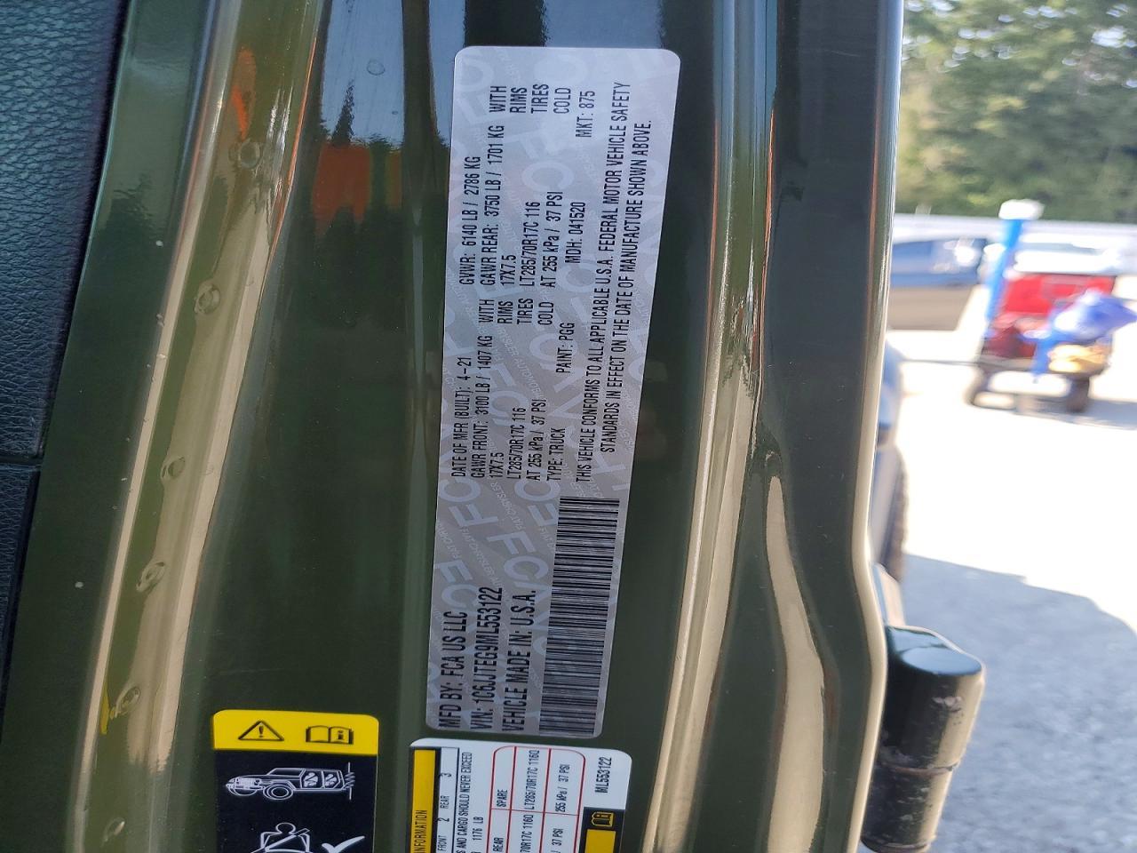 2021 Jeep Gladiator Mojave