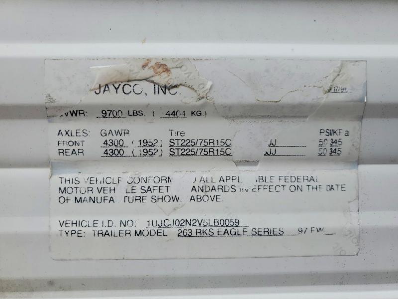 1997 Trailers Eagle Fift 255