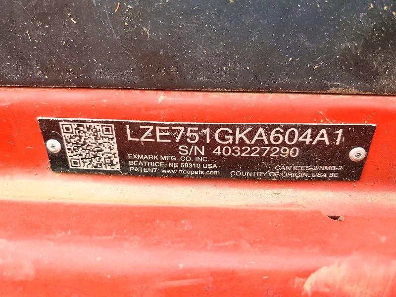 2017 Exmark Lawn Mower