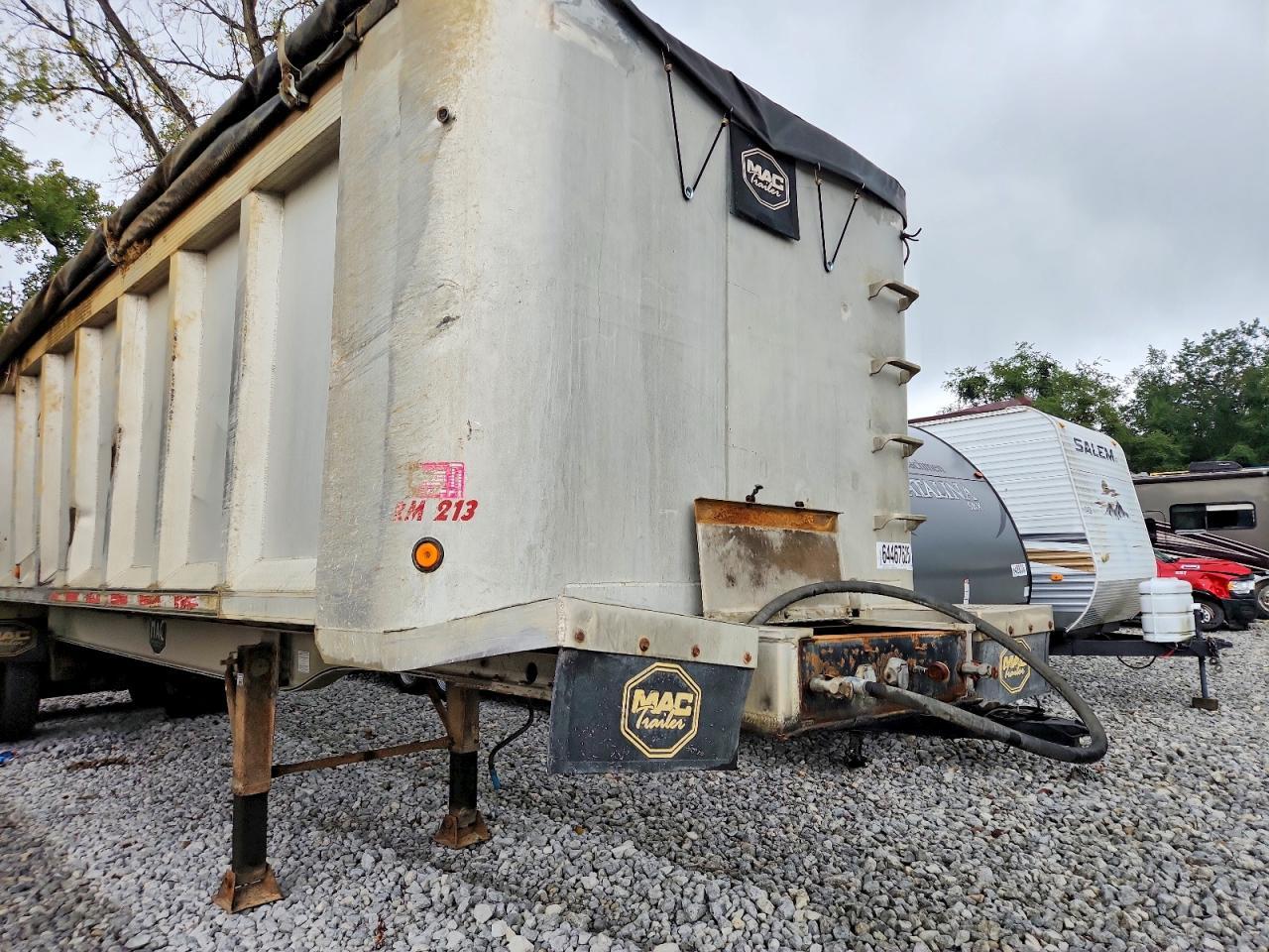 1996 MAC END Dump Trailer