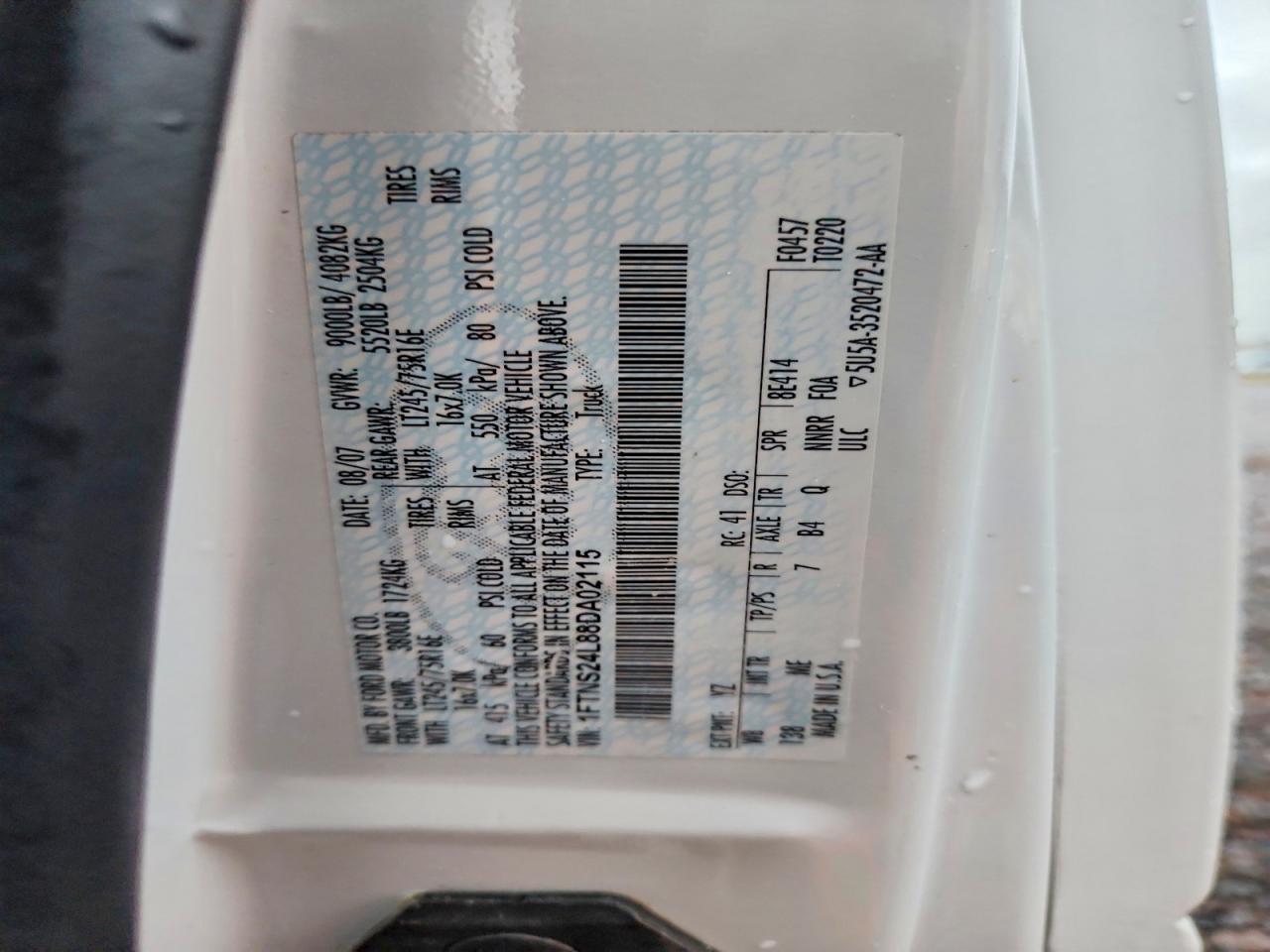 2008 Ford Econoline E250 Van