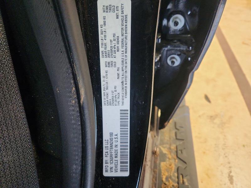 2022 Dodge RAM 1500 BIG HORN/LONE Star